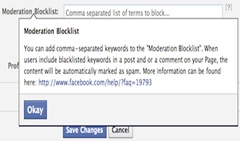 Moderation Blocklist